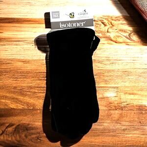 Isotoner Women’s One Size Black SmartDry Eco Comfort Winter Gloves NWT